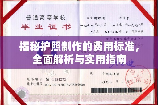 丰润揭秘护照制作的费用标准，全面解析与实用指南