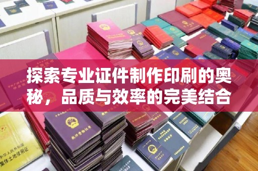 丰润探索专业证件制作印刷的奥秘，品质与效率的完美结合