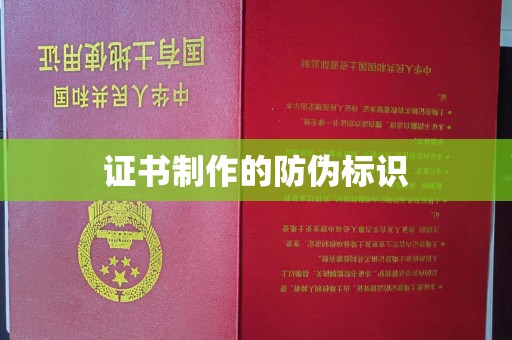丰润证书制作的防伪标识